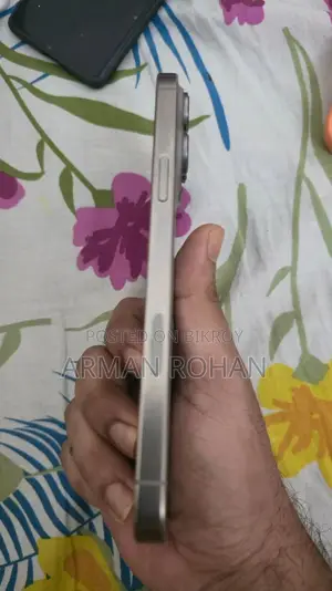 অ্যাপল আইফোন ১৬ প্রো ম্যাক্স ২৫৬ জিবি সিলভার