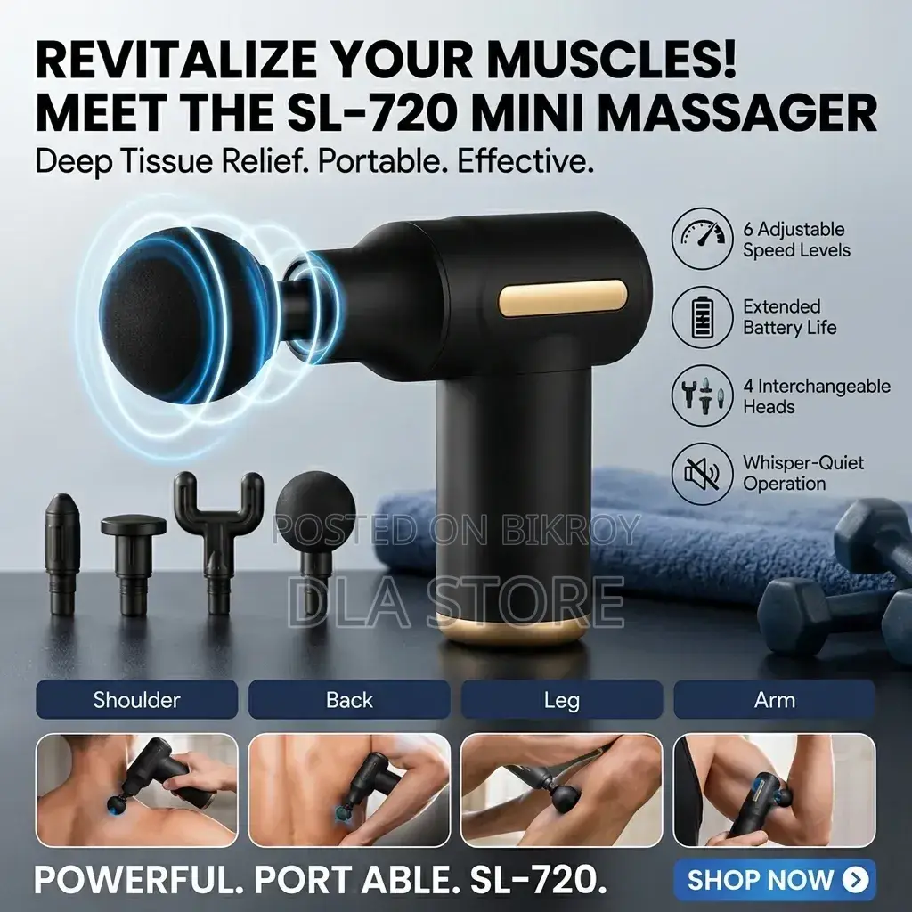 VEN-DENS Multifunctional Massage Gun – Delivery Available Nationwide