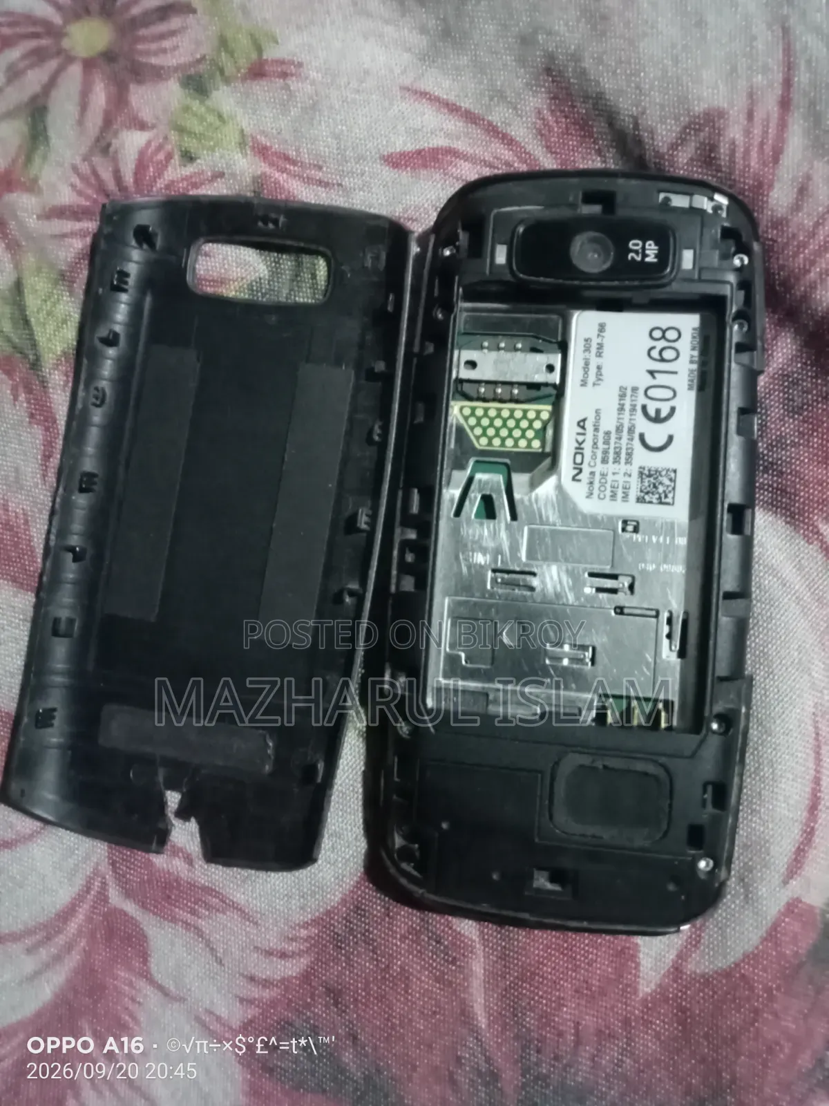 Nokia Asha 305 Black