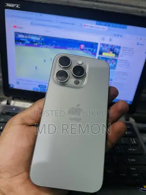 অ্যাপল আইফোন ১৫ প্রো ১২৮ জিবি সিলভার