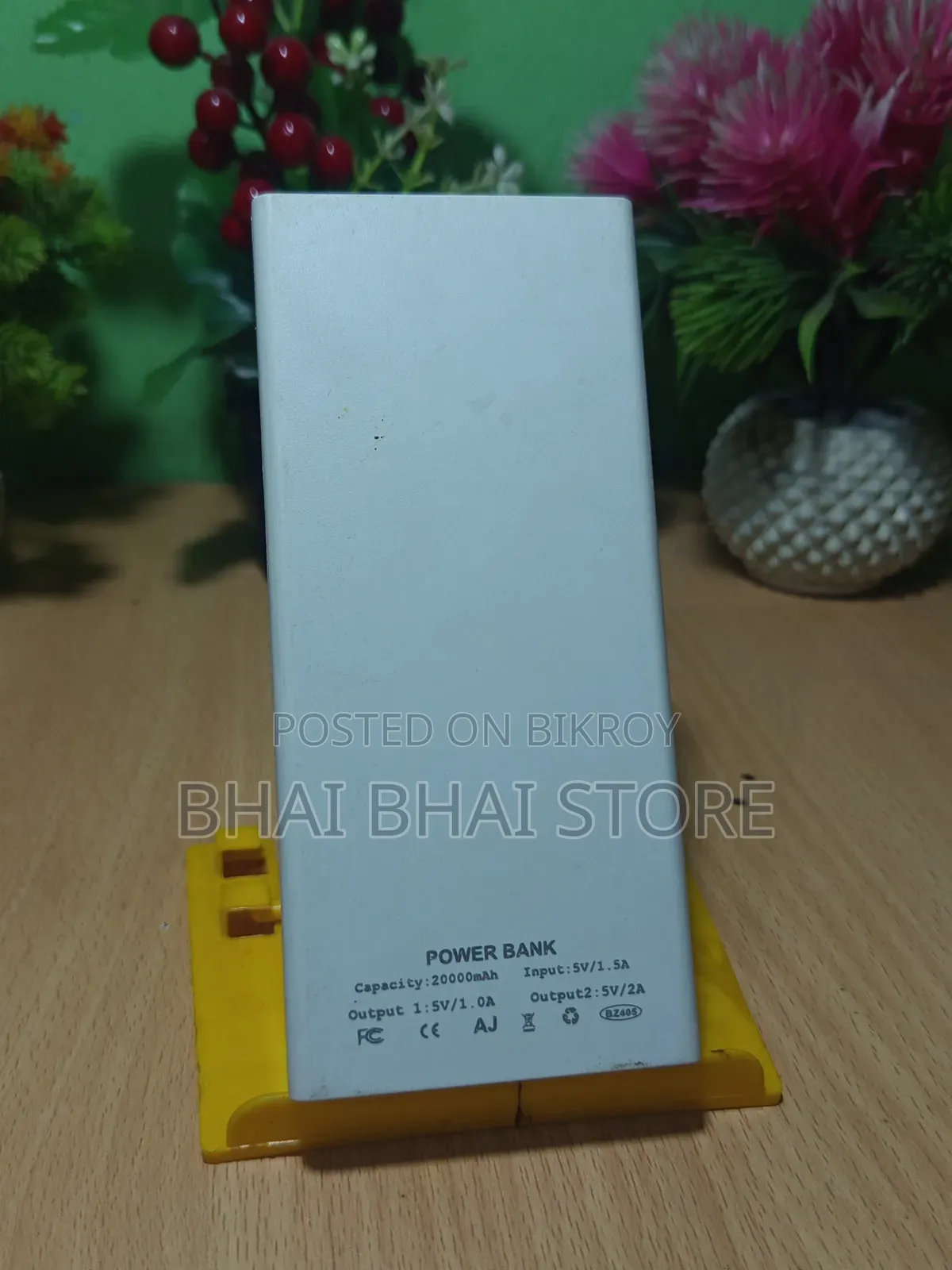 Realme 20000mAh Power Bank – Dual USB Fast Charging