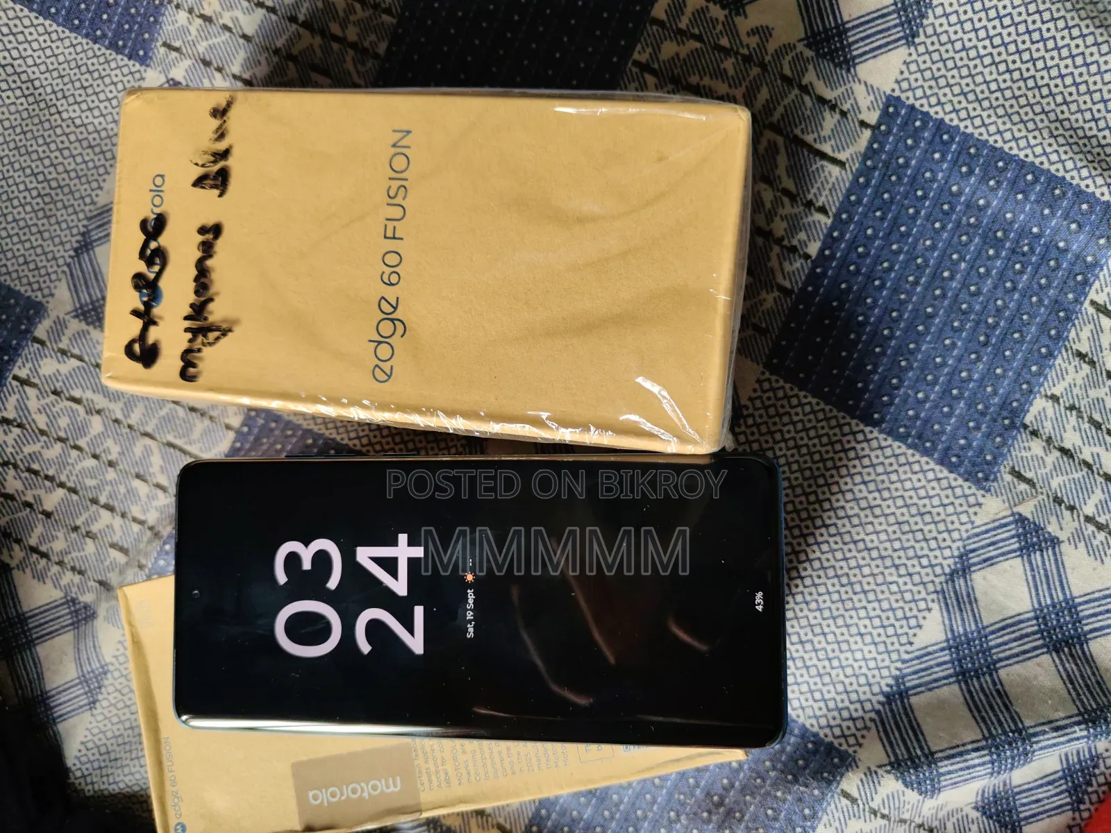 Motorola Edge 60 Fusion 256 GB Blue