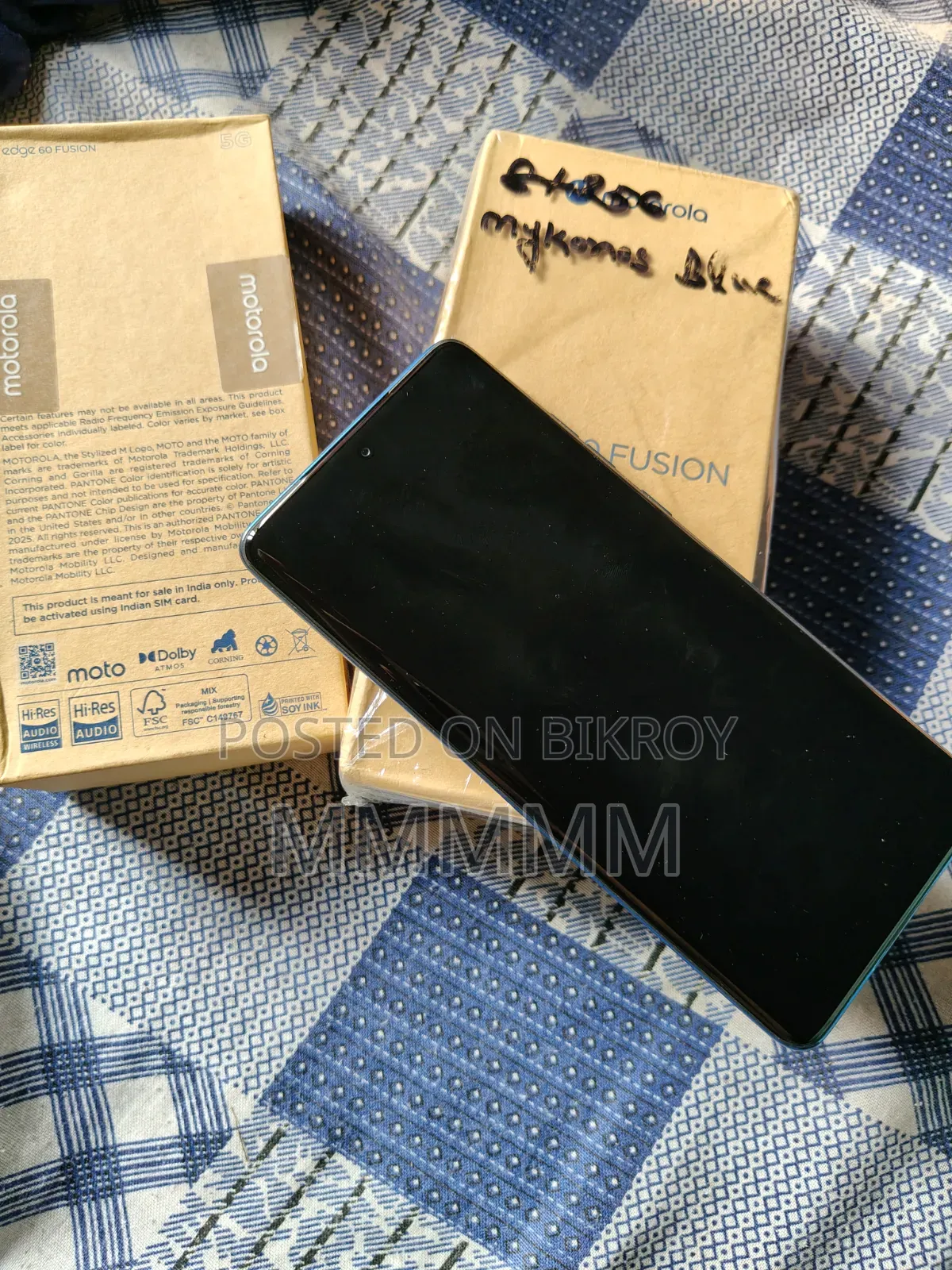 Motorola Edge 60 Fusion 256 GB Blue