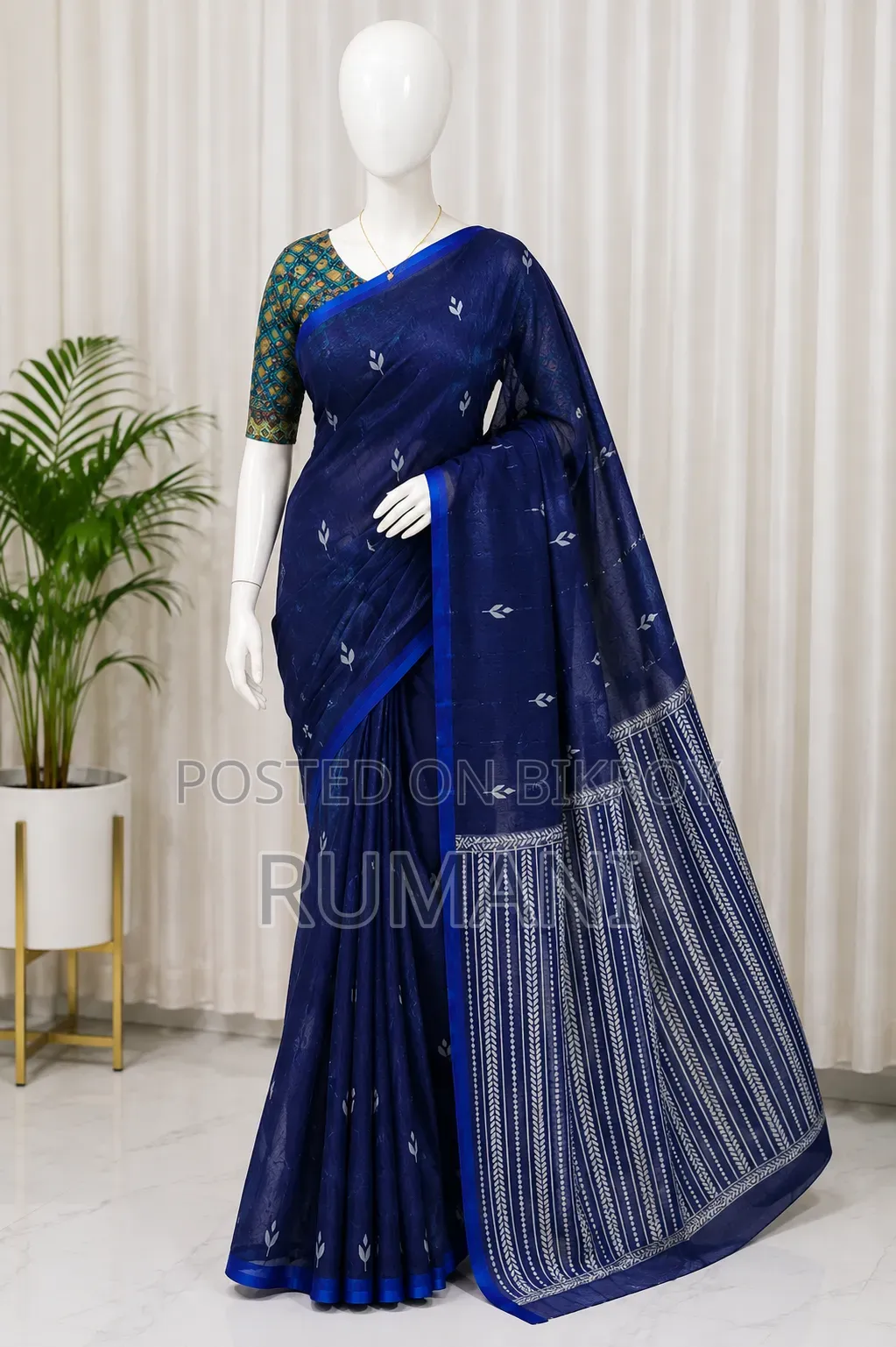 প্রিমিয়াম চান্দেরি সিল্ক শাড়ি