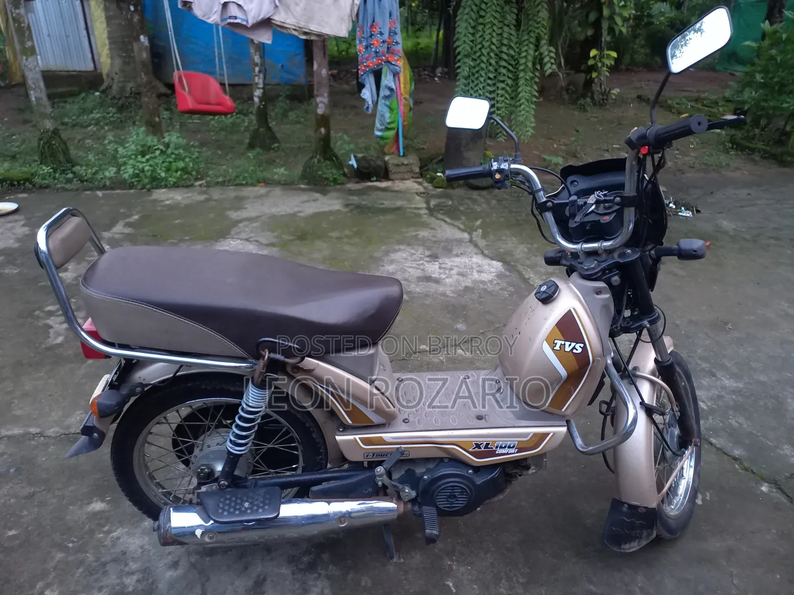TVS XL 100 2022 Beige