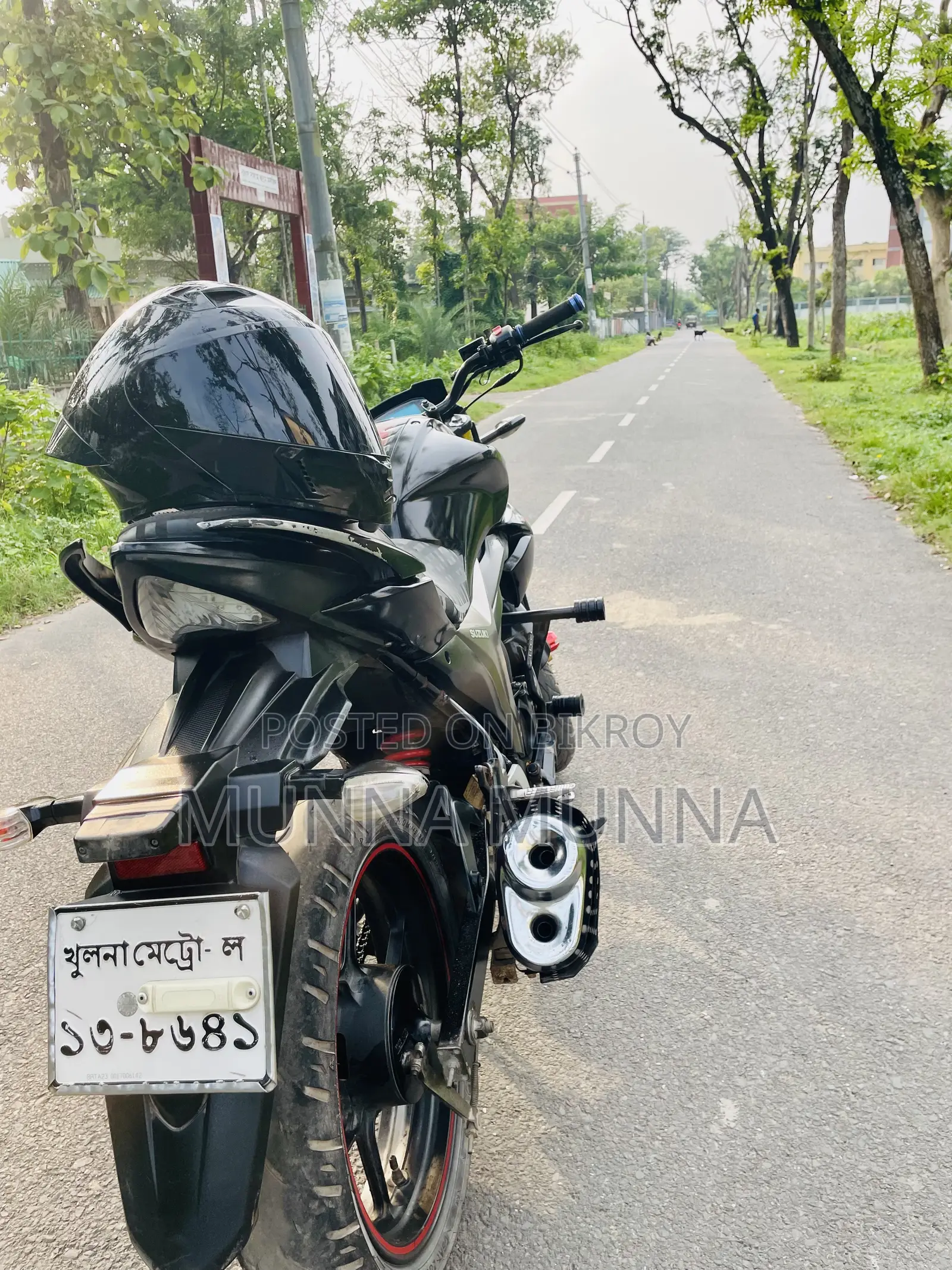 নতুন সুজুকি জিক্সার ২০২৪ কালো