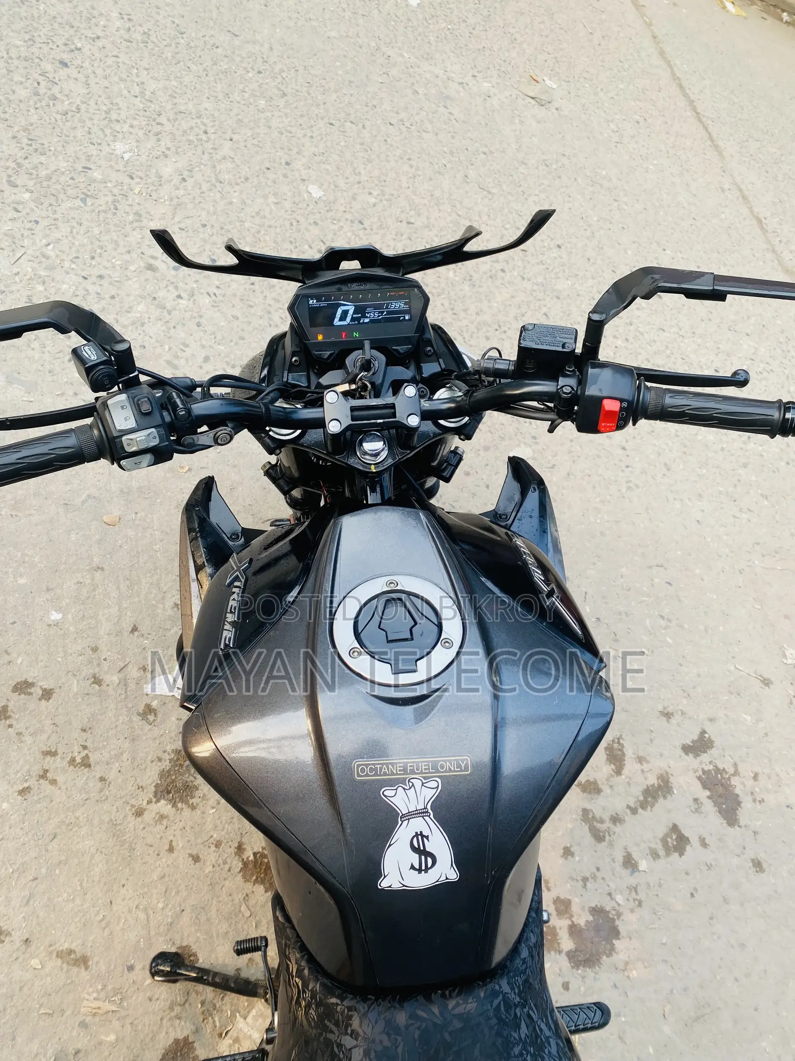 Hero Xtreme 125R 2025 Black