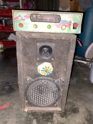 Speaker Box With অ্যাম্প্লিফায়ার