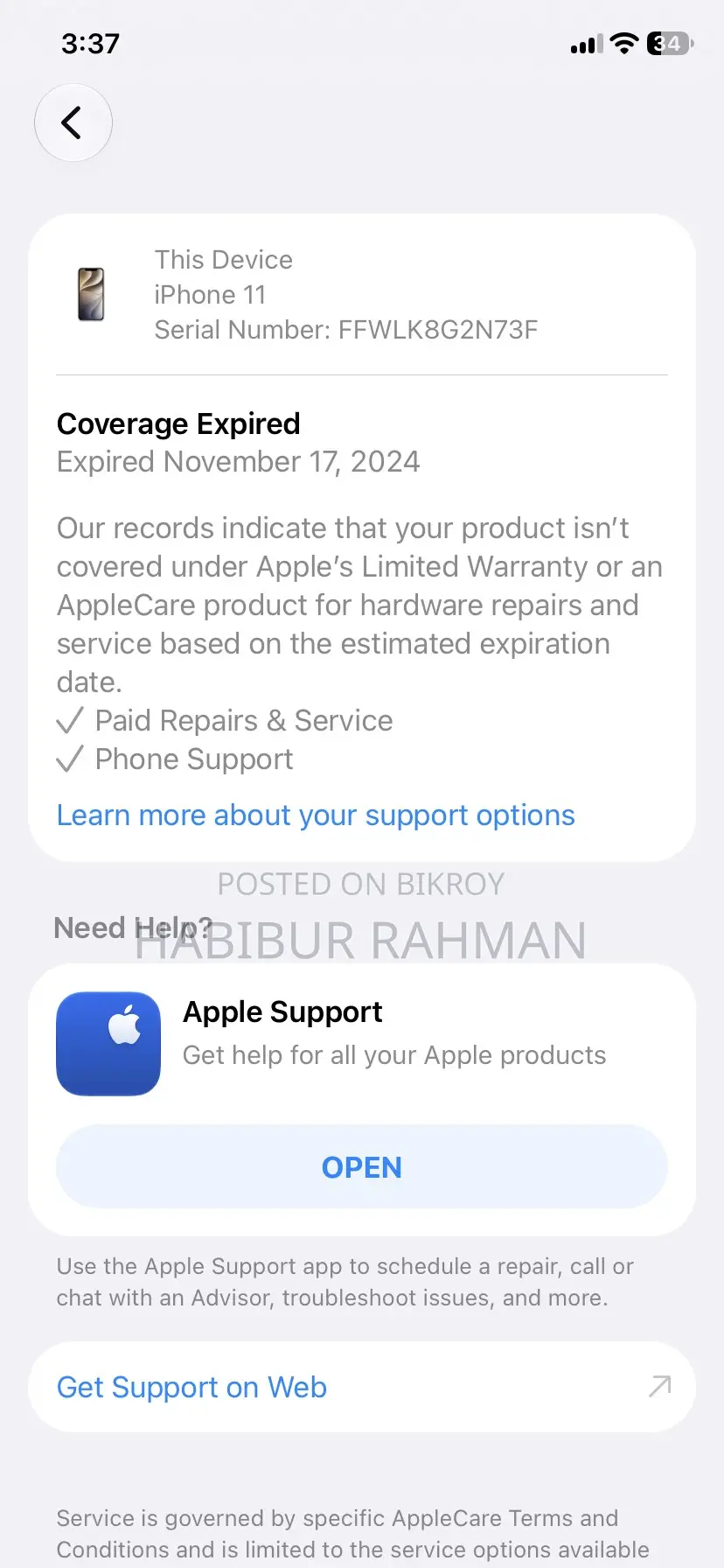Apple iPhone 11 128 GB White
