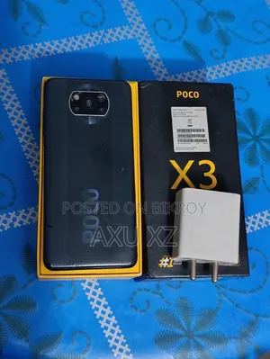 শাওমি পোকো এক্স৩ ১২৮ জিবি নীল