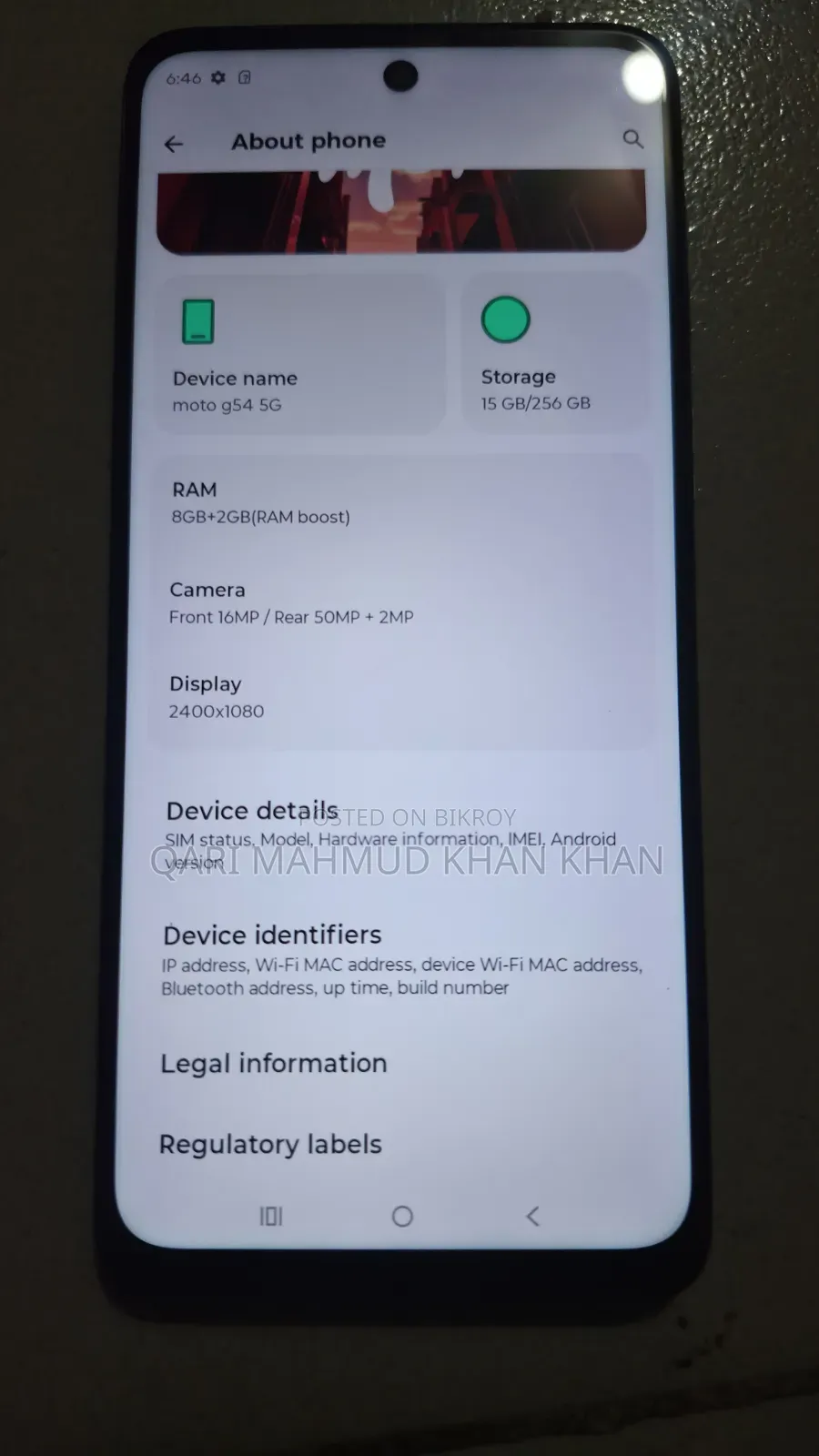 Motorola Moto G54 5G 256 GB