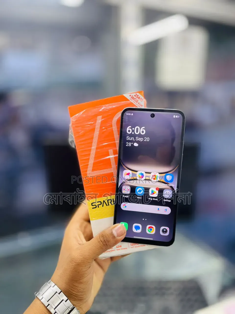 Tecno Spark 40 256 GB Black