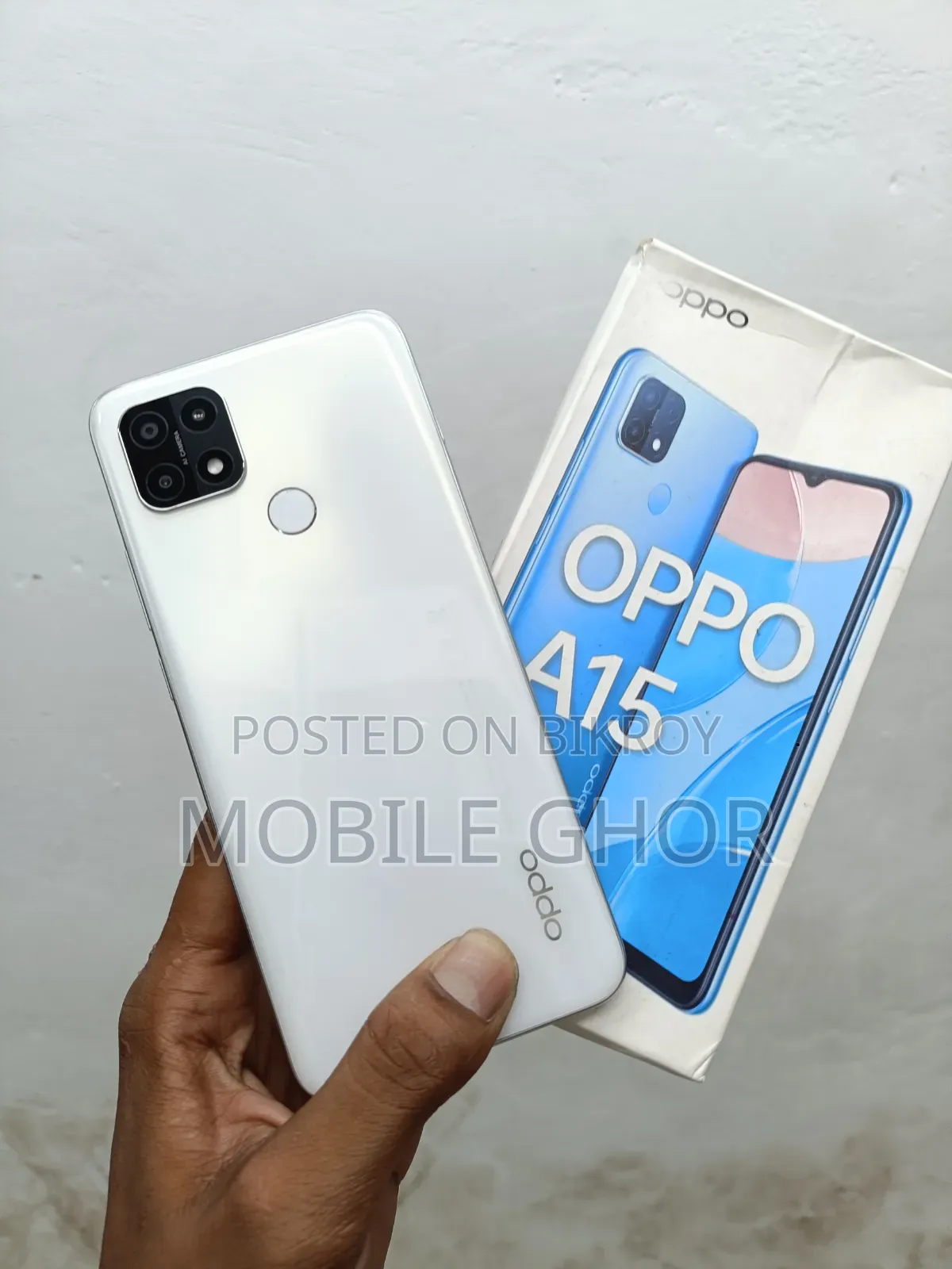 Oppo A15s 128 GB White