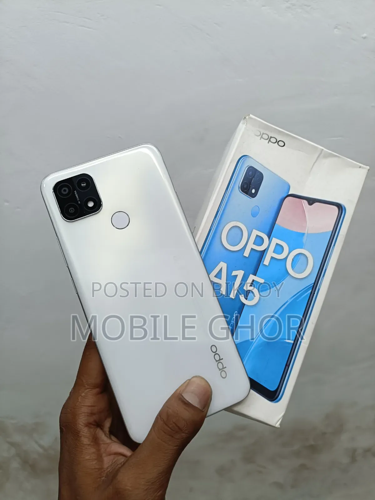 Oppo A15s 128 GB White