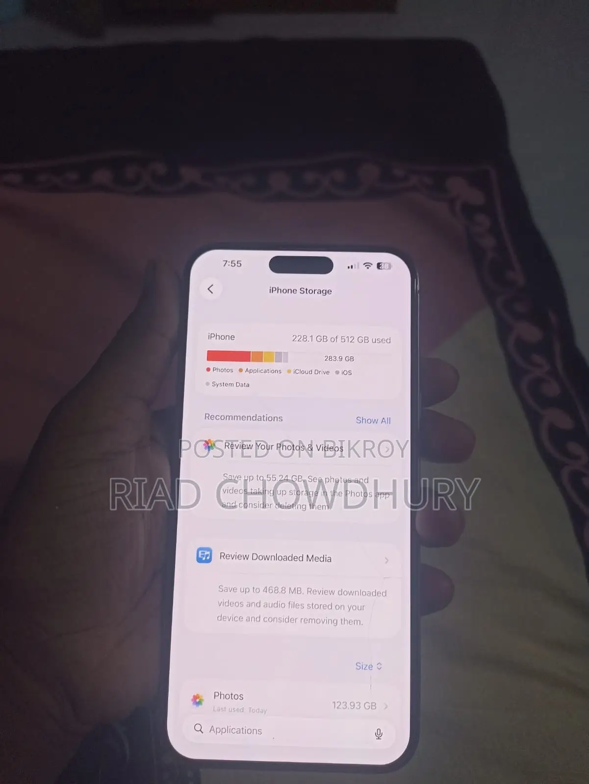 Apple iPhone 15 Pro Max 512 GB Silver
