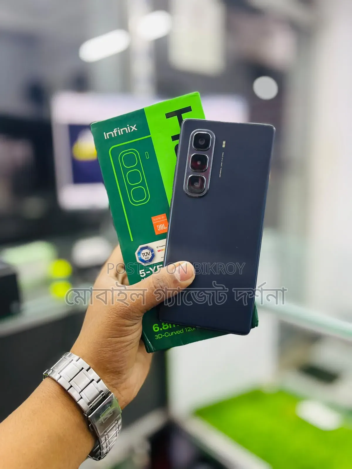 Infinix Hot 50 Pro+ 4G 256 GB Black