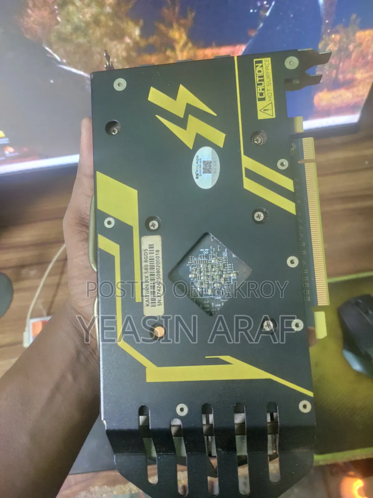 Pladn Rx 580 2048sp Graphics Card