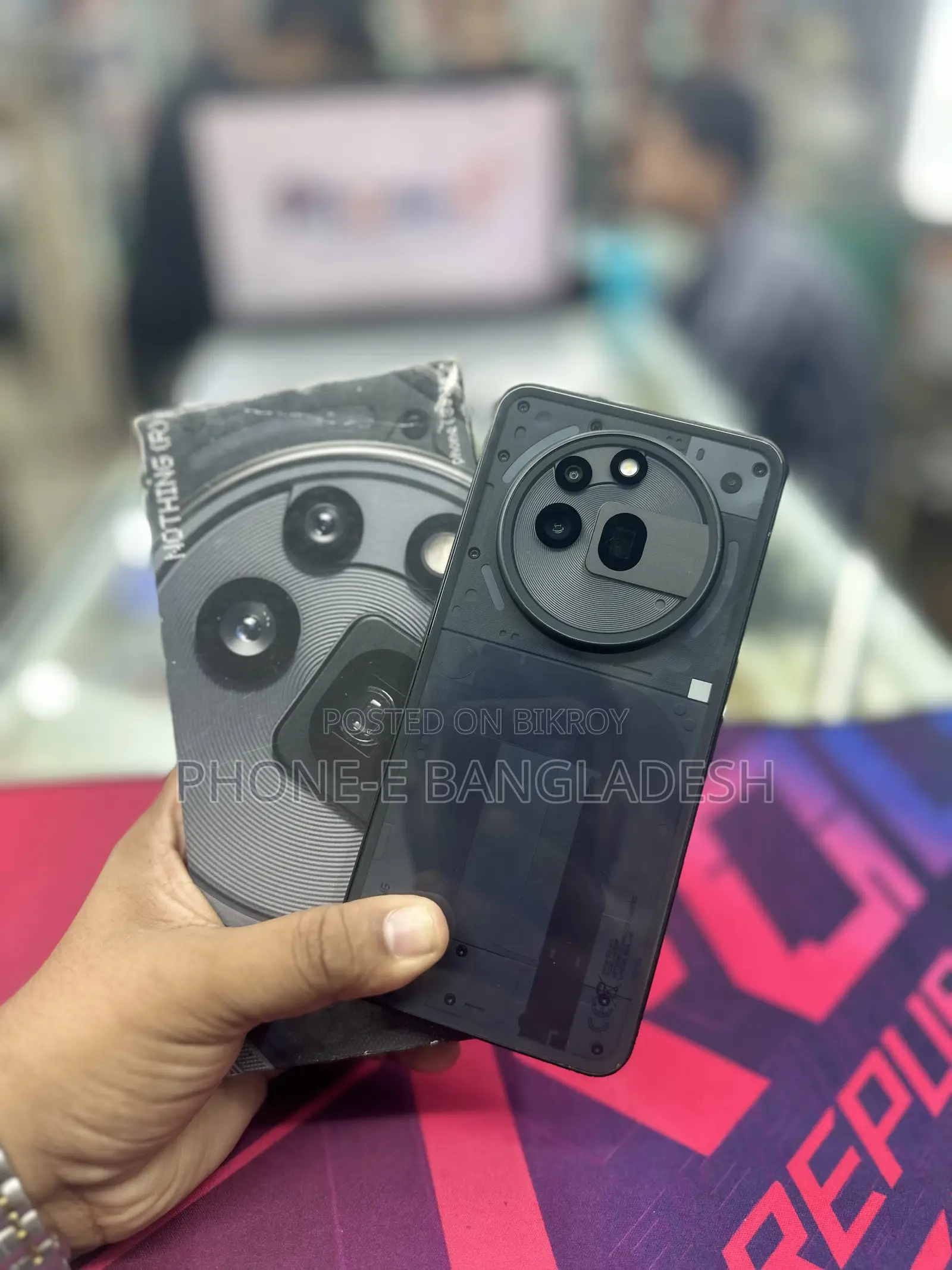 নাথিং ফোন ৩এ প্রো ২৫৬ জিবি ব্ল্যাক