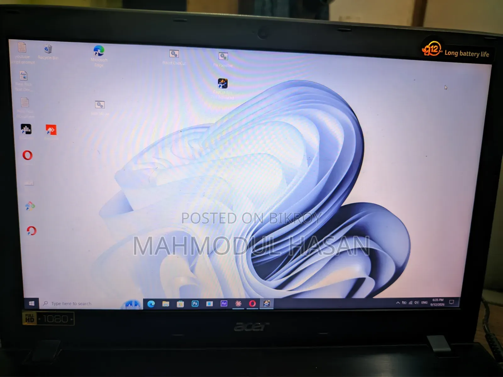 Laptop Acer Aspire E5-575 12GB Intel Core i3 HDD+SSD 1T