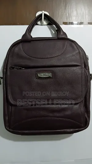 লেদার ব্যাগ হাই কোয়ালিটি লেদার উইথ বেল্ট