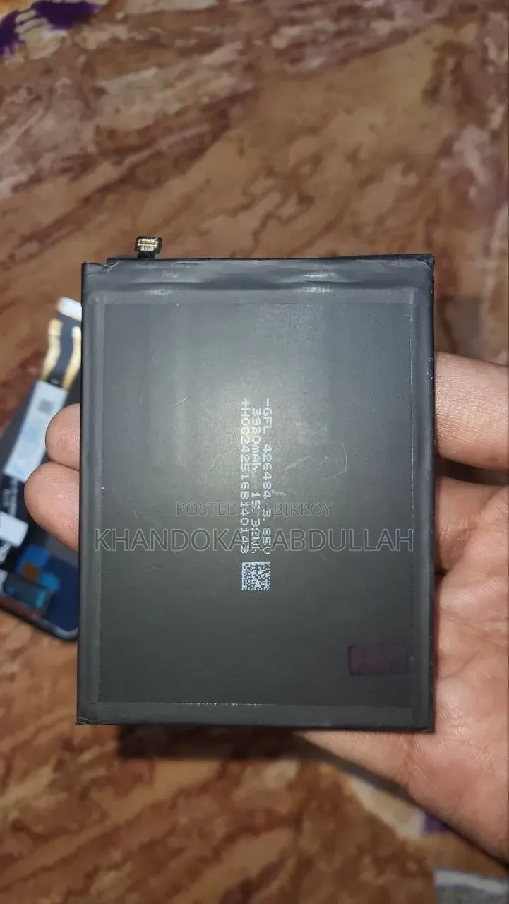 Redmi Note 8 New LCD Display and Used Battery