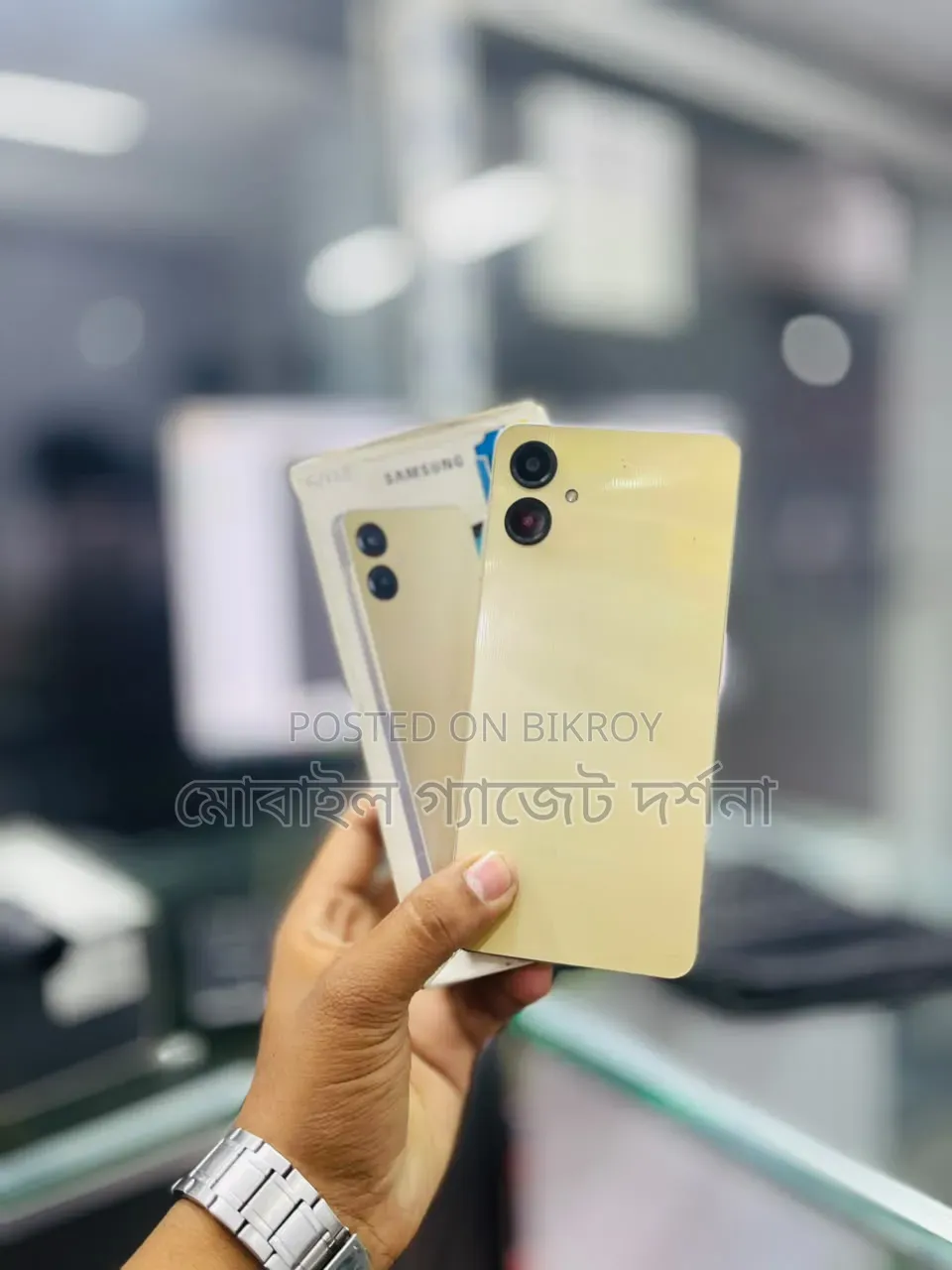 স্যামসাং গ্যালাক্সি এ০৬ ১২৮ জিবি গোল্ড