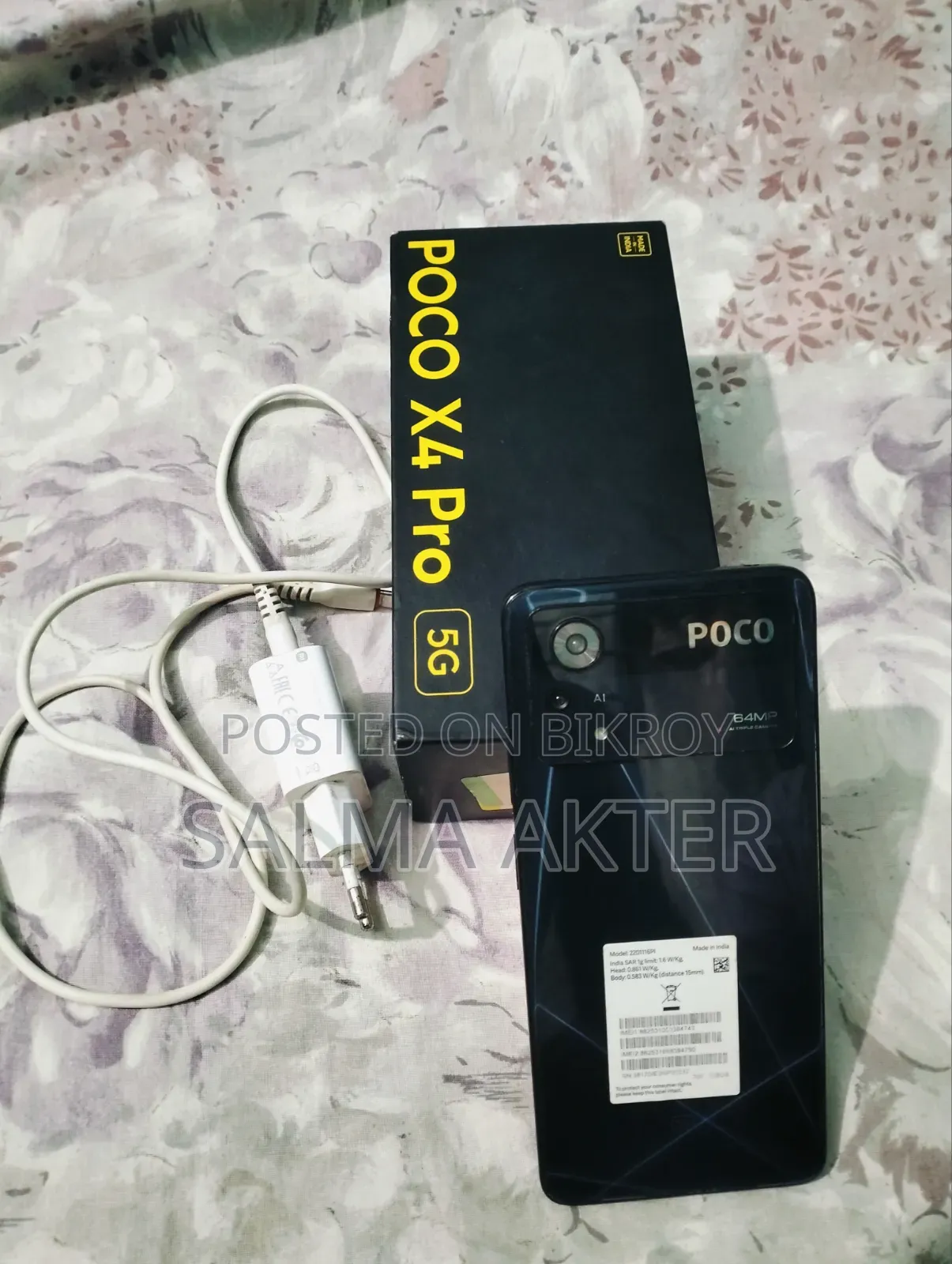 Xiaomi Poco X4 Pro 5G 128 GB Black