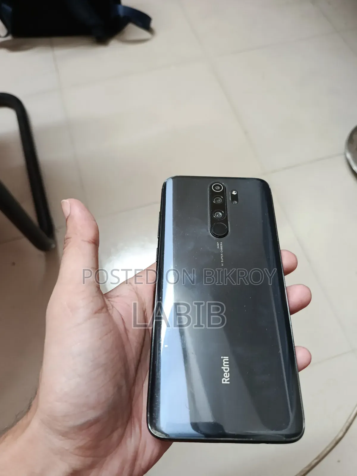 শাওমি রেডমি নোট ৮ প্রো ৬৪ জিবি ব্ল্যাক