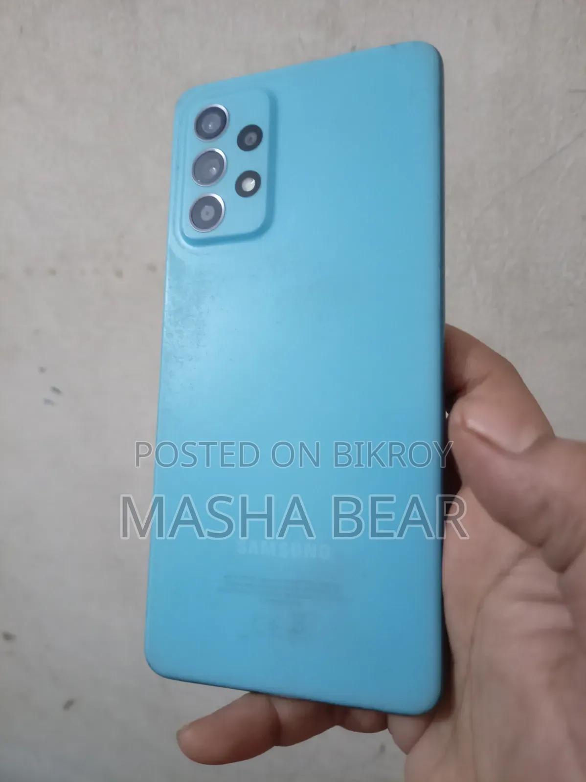 স্যামসাং গ্যালাক্সি এ৫২ ১২৮ জিবি নীল