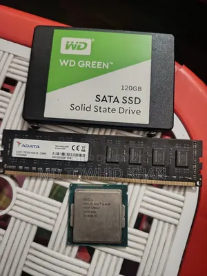 SSD, RAM, Motherboard, Processor