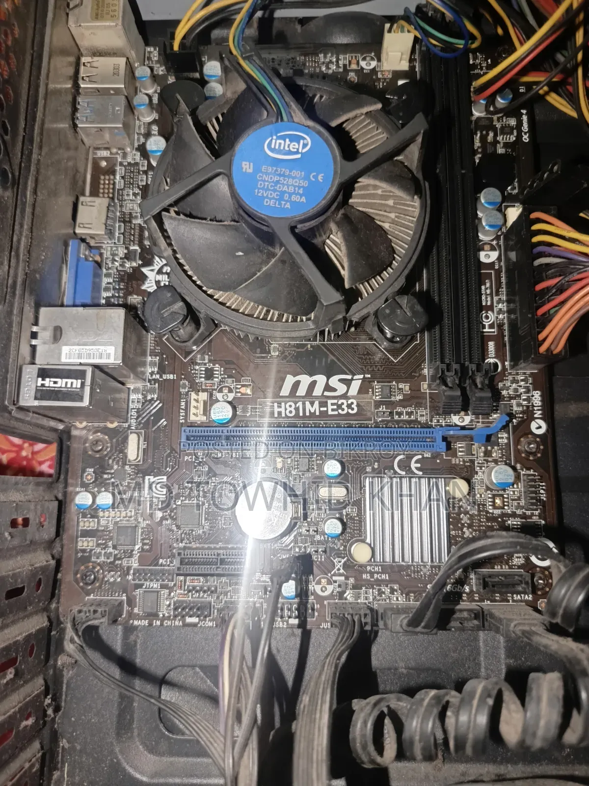 SSD, RAM, Motherboard, Processor