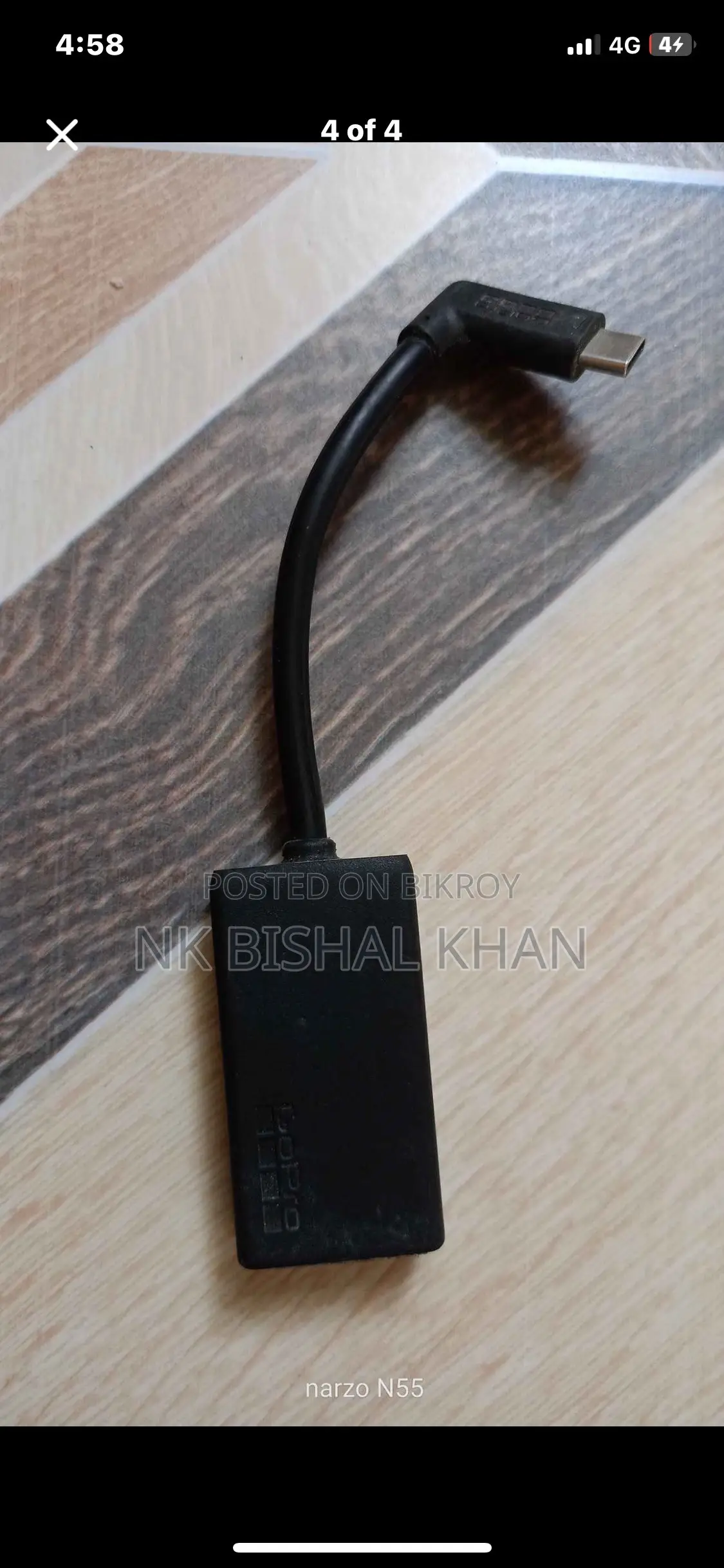 Go Pro Mic Adapter