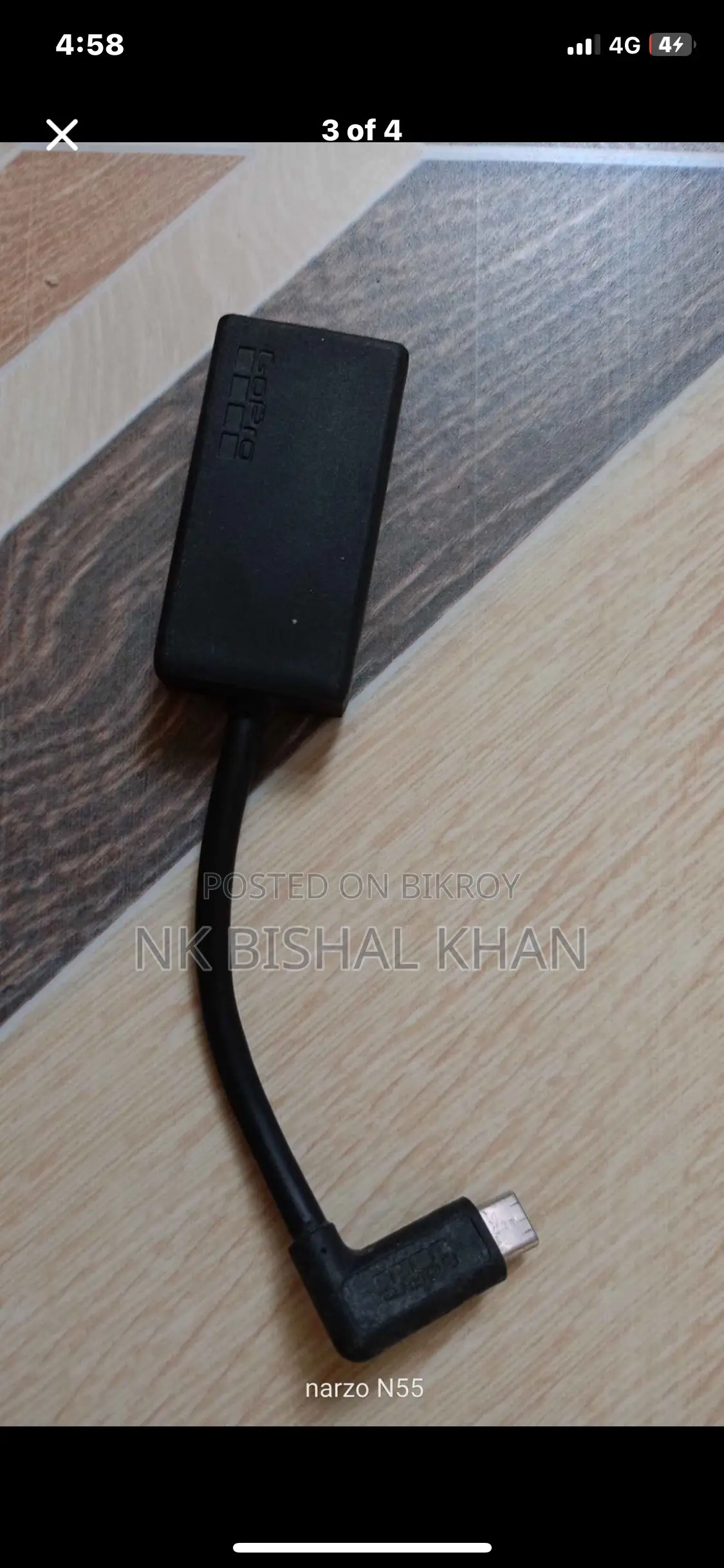 Go Pro Mic Adapter
