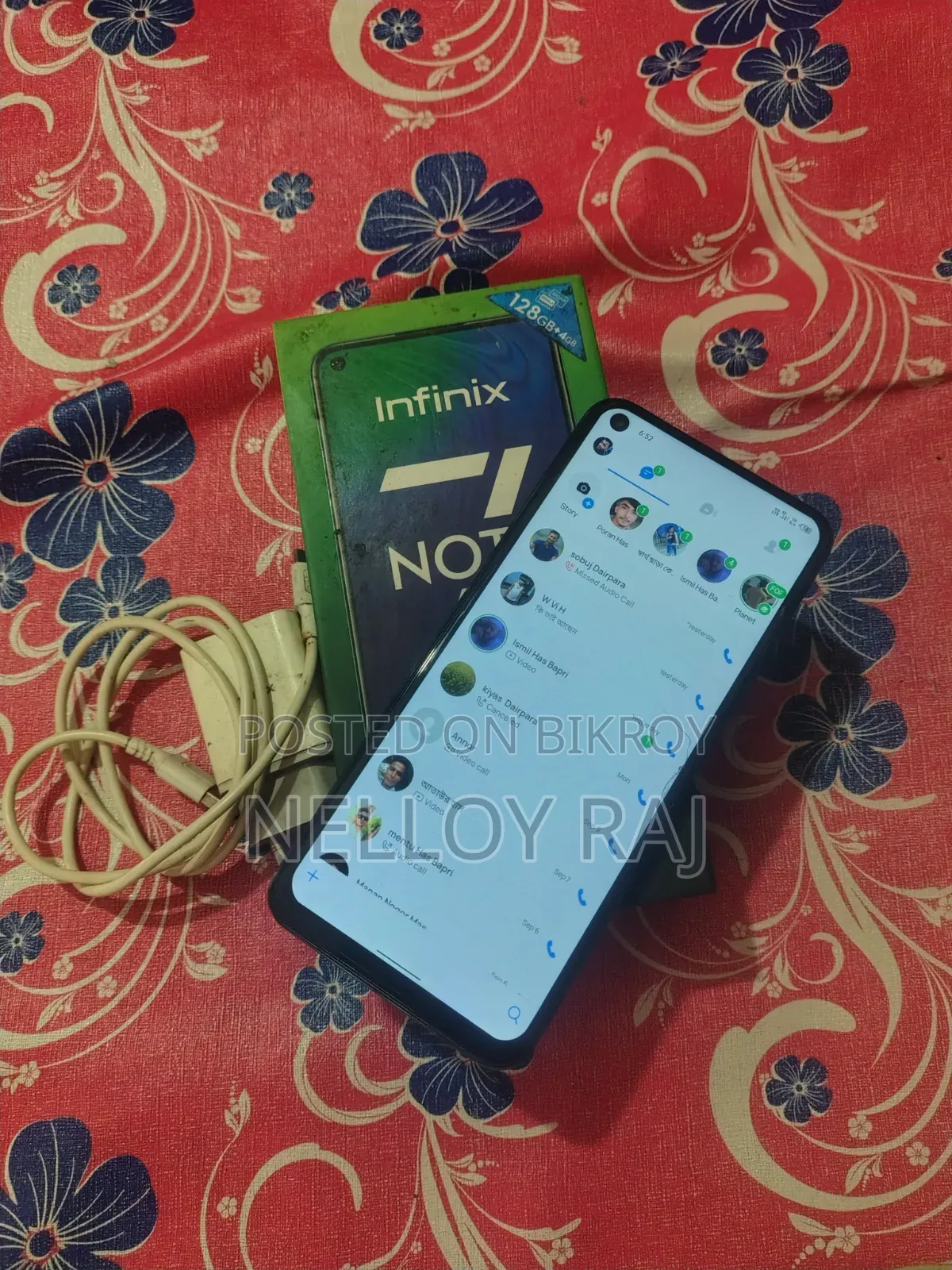 Infinix Note 7 128 GB Silver