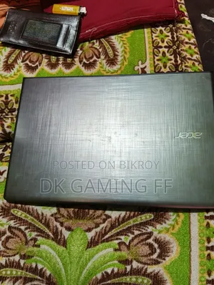 ল্যাপটপ এসার অ্যাসপায়ার ই১৫ ৪জিবি ইন্টেল কোর আই৩ এসএসডি ১টি