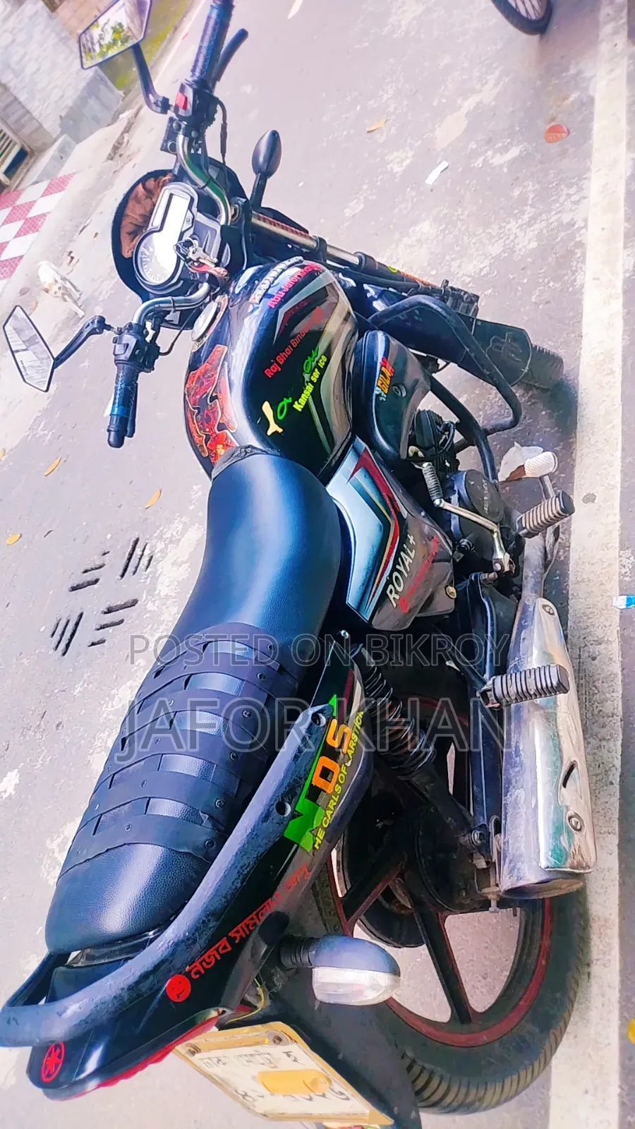 Royal Motorcycle 2018 Black