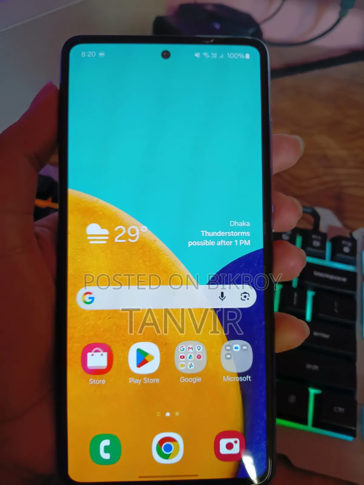 New Samsung Galaxy A52 5G 128 GB Blue