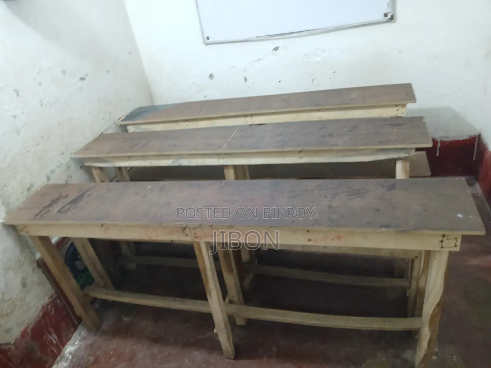 3 Pairs of High and Low Benches for Sale