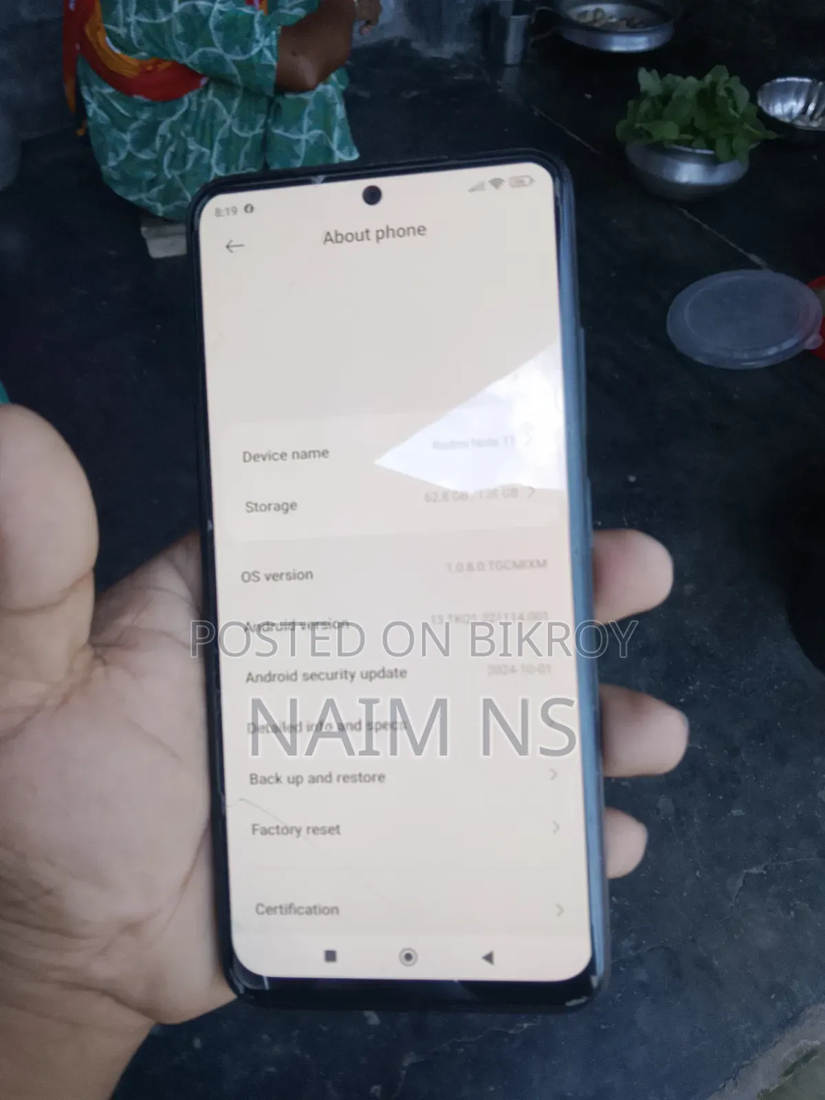 Xiaomi Redmi Note 11 128 GB Gray