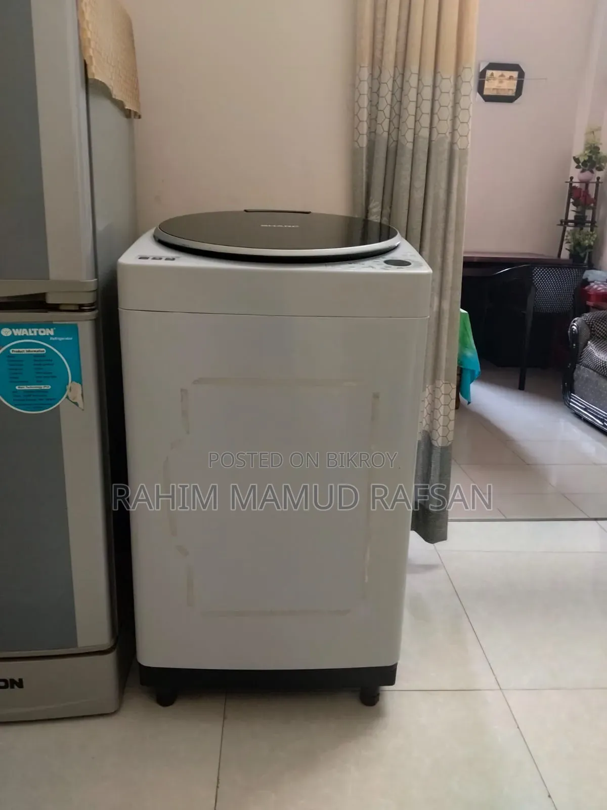 শার্প কোম্পানির ওয়াশিং মেশিন