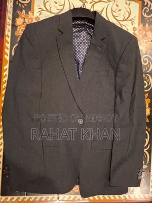 🖤 Charcoal Black Single-Button Blazer | Gentle Park