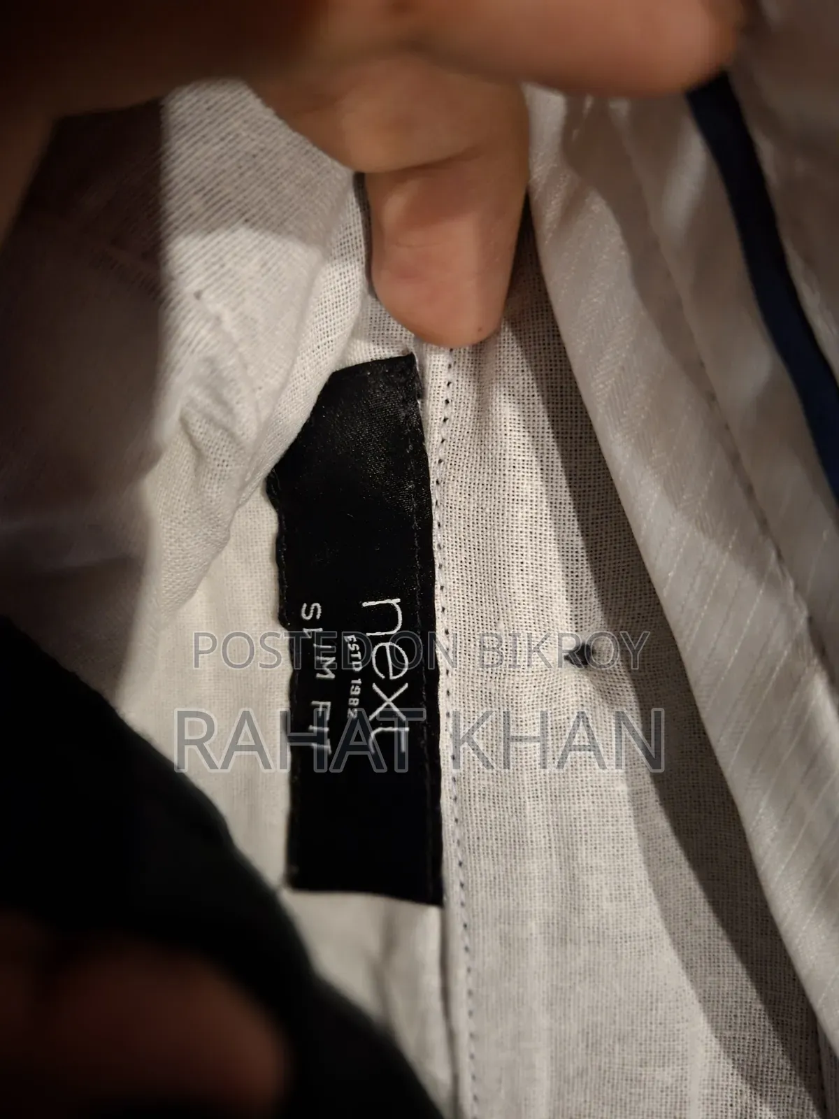 🖤 নেক্সট ব্র্যান্ড অরিজিনাল এক্সপোর্ট জেট ব্ল্যাক ফরমাল ট্রাউজার | কোমর ৩২