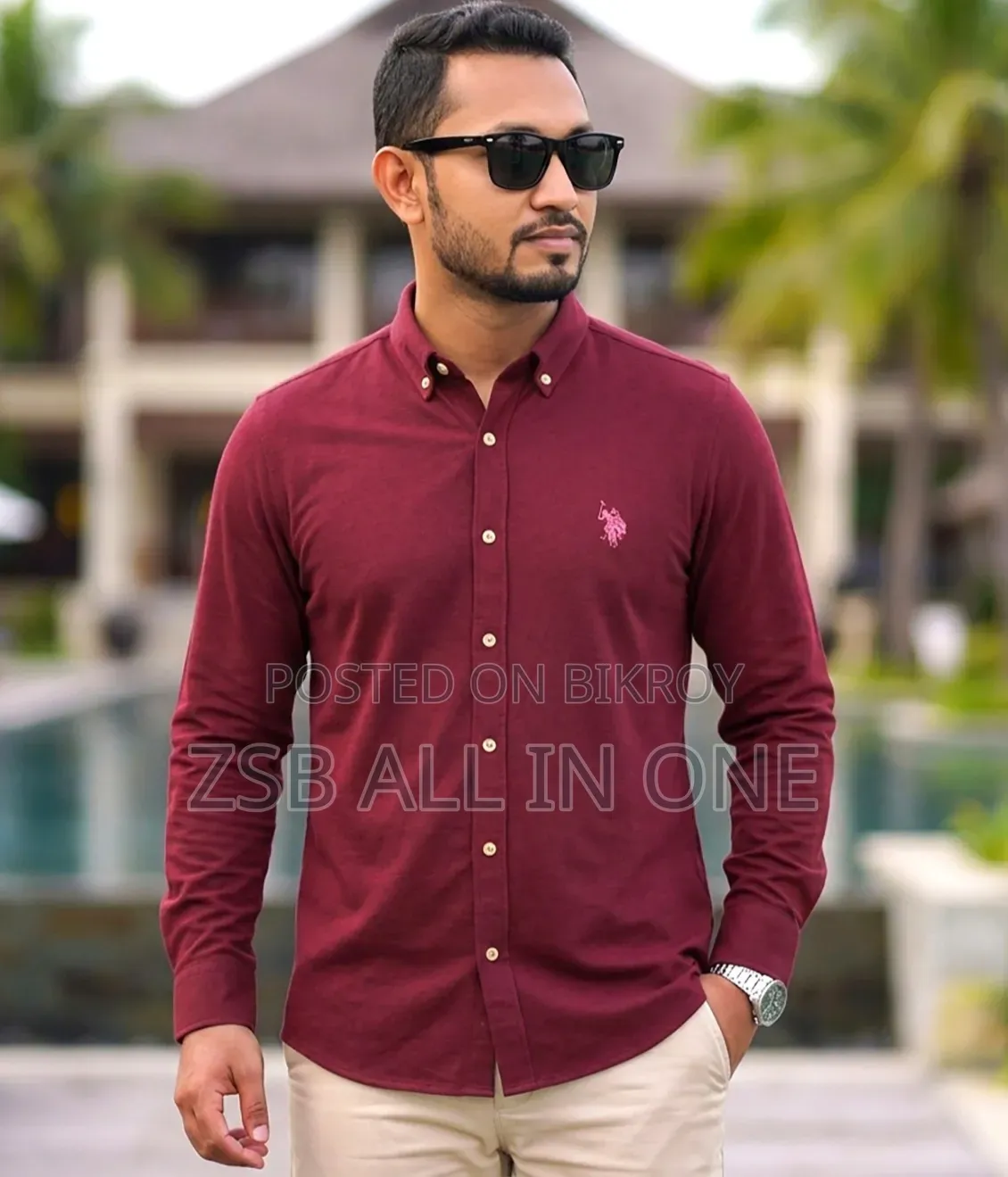প্রিমিয়াম কটন ফুল স্লিভ শার্ট