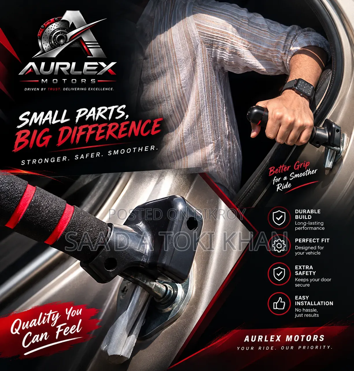Car Assist Tools. (Helpful for elderly parents)