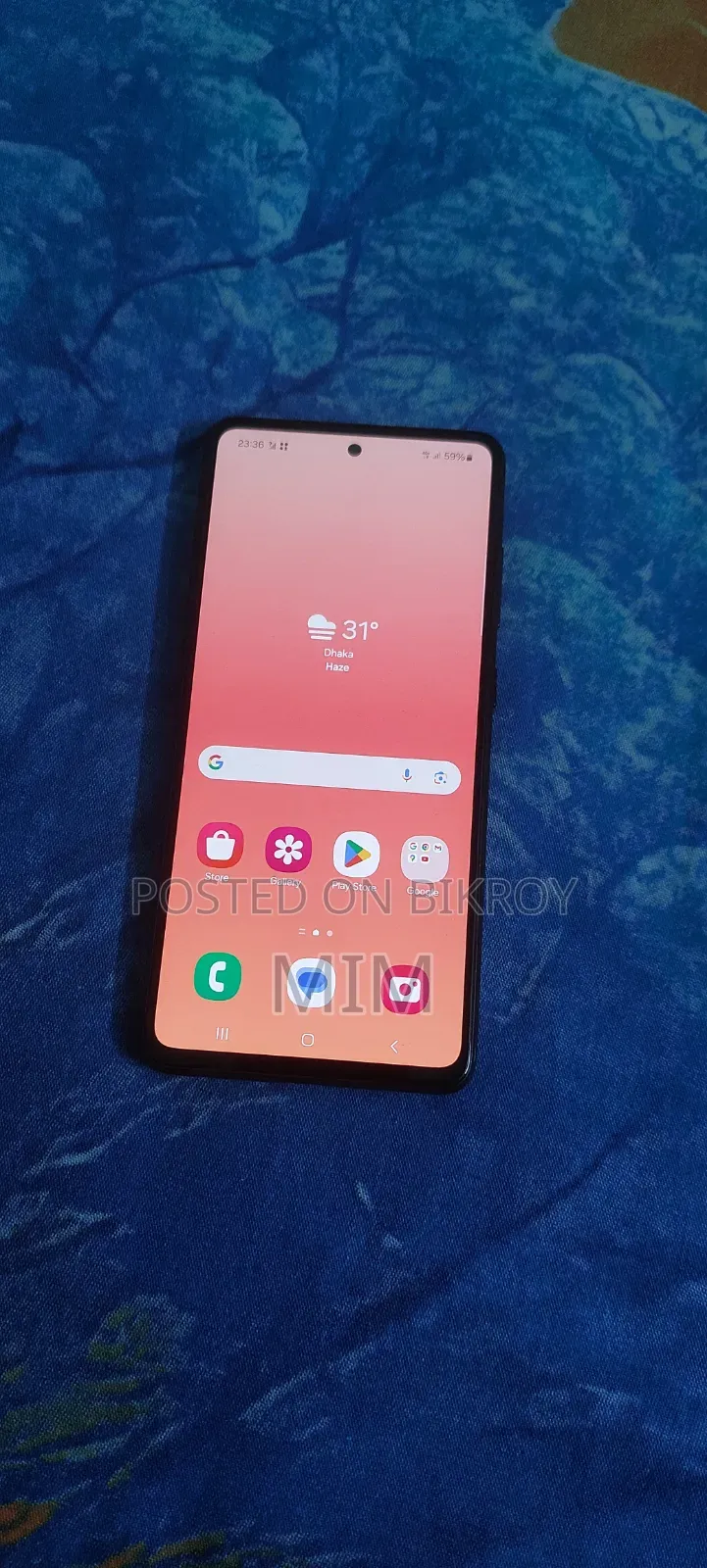 স্যামসাং গ্যালাক্সি এ৫২ ১২৮ জিবি কালো