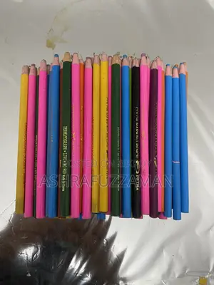 I have many colored pencils which I will sell