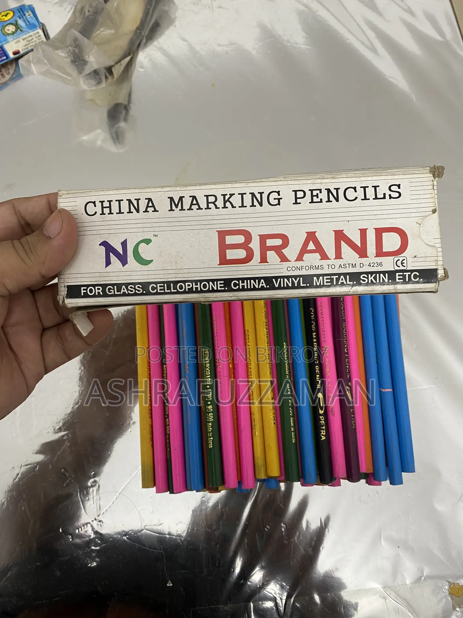 I have many colored pencils which I will sell