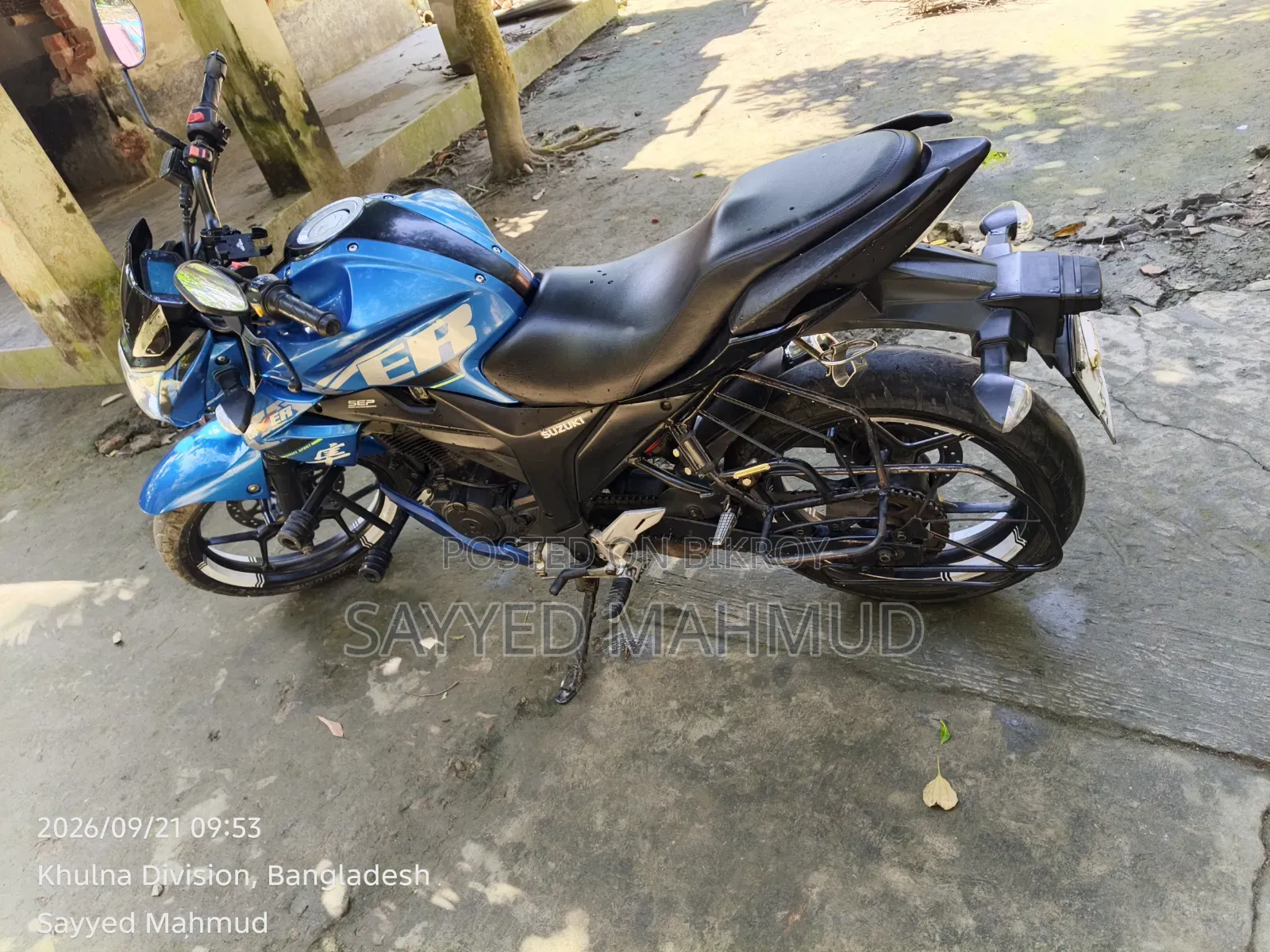 Suzuki Gixxer 2017 Blue