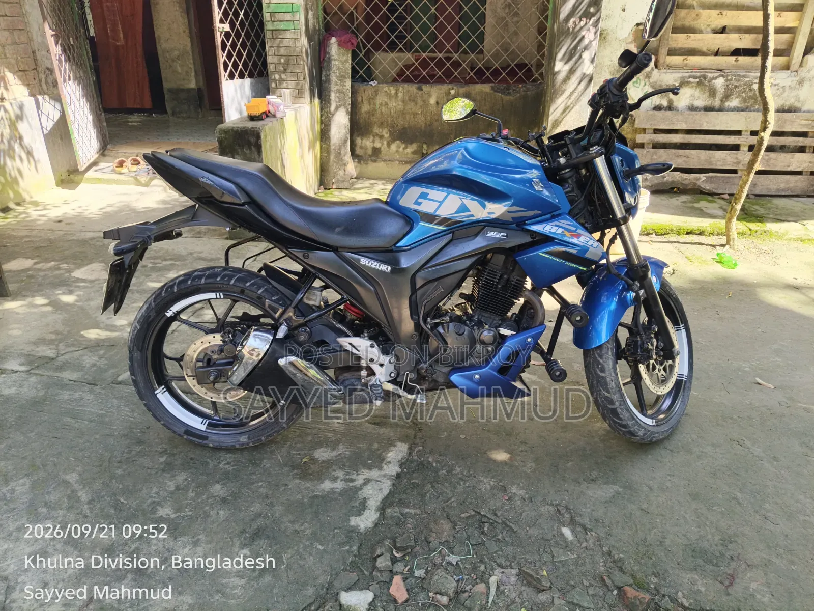 Suzuki Gixxer 2017 Blue