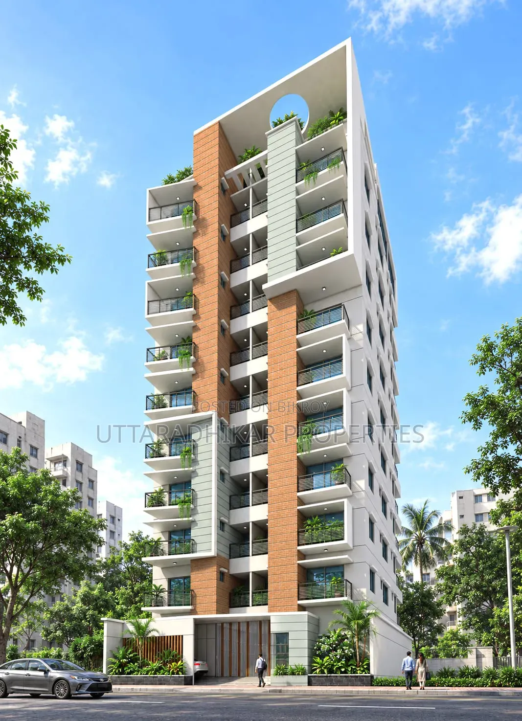 শেওড়াপাড়া ইউপিএল মৃধা লজে ৩ বেডরুমের অ্যাপার্টমেন্ট বিক্রির জন্য
